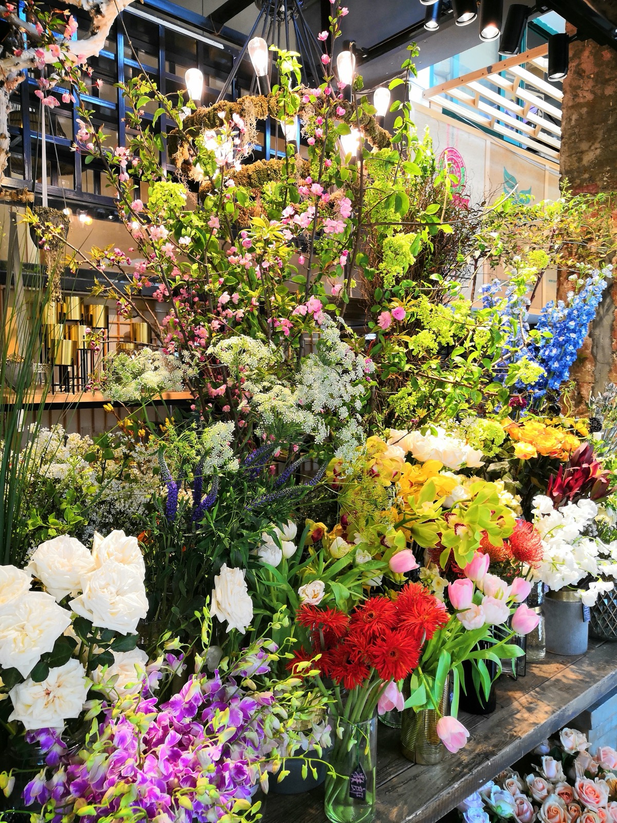 花店里的鲜花
